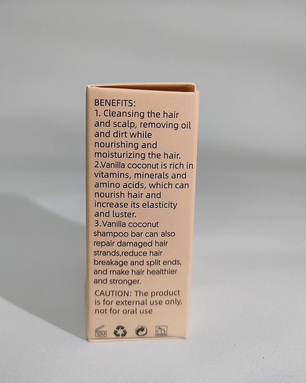 Tropical Bliss Vanilla Coconut Shampoo Bar