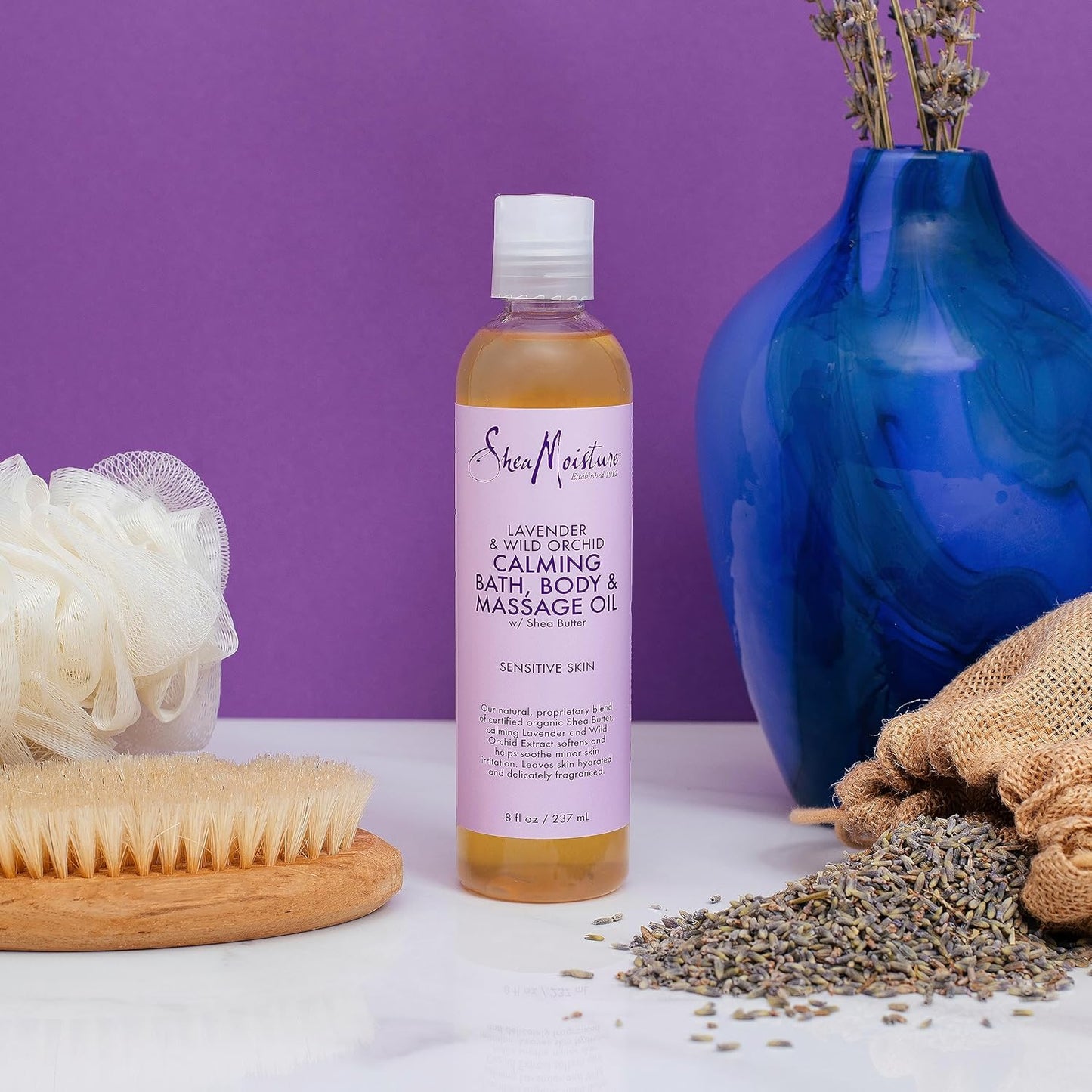 SheaMoisture Lavender & Wild Orchid Calming Body Oil