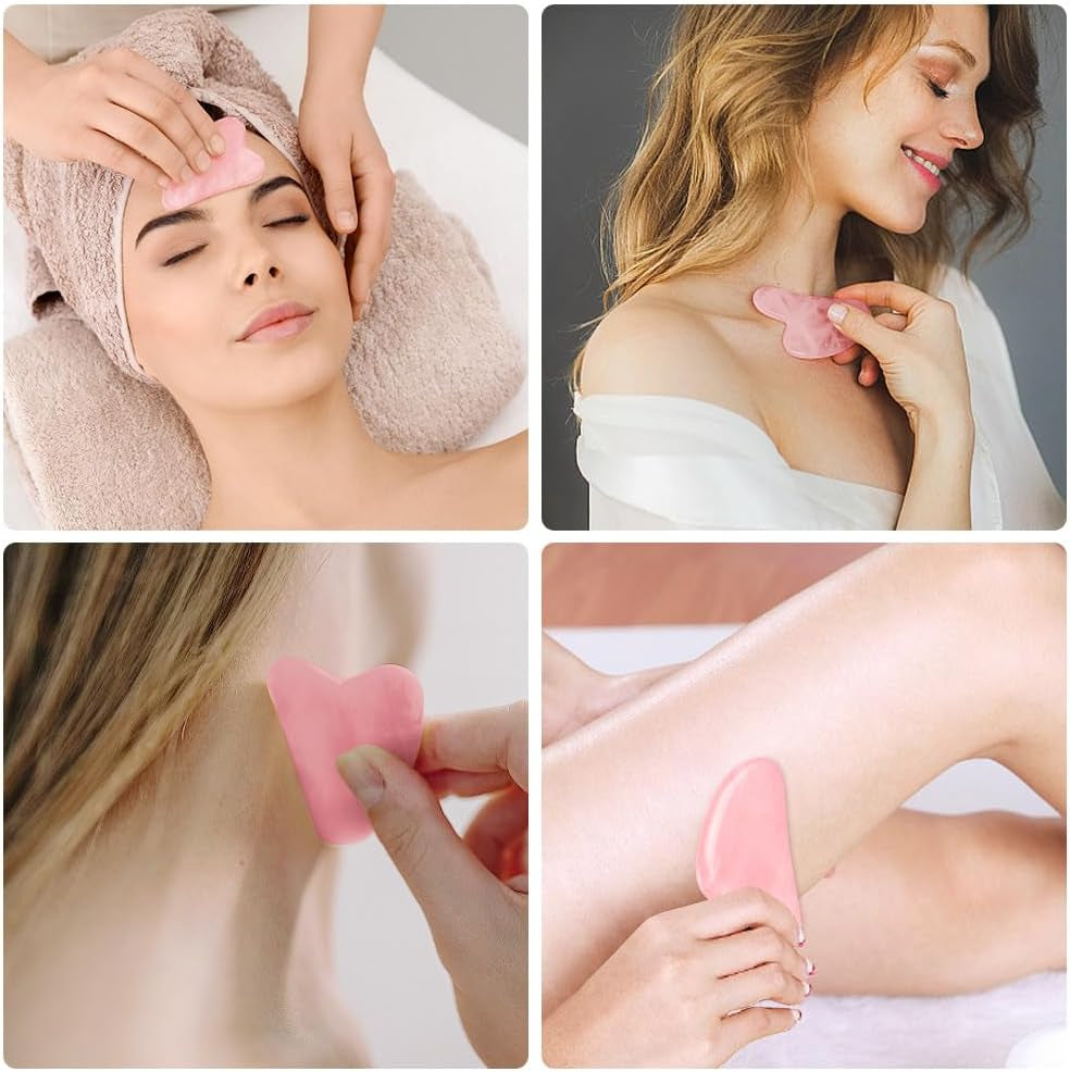 URAQT Stainless Steel Gua Sha Facial Tool