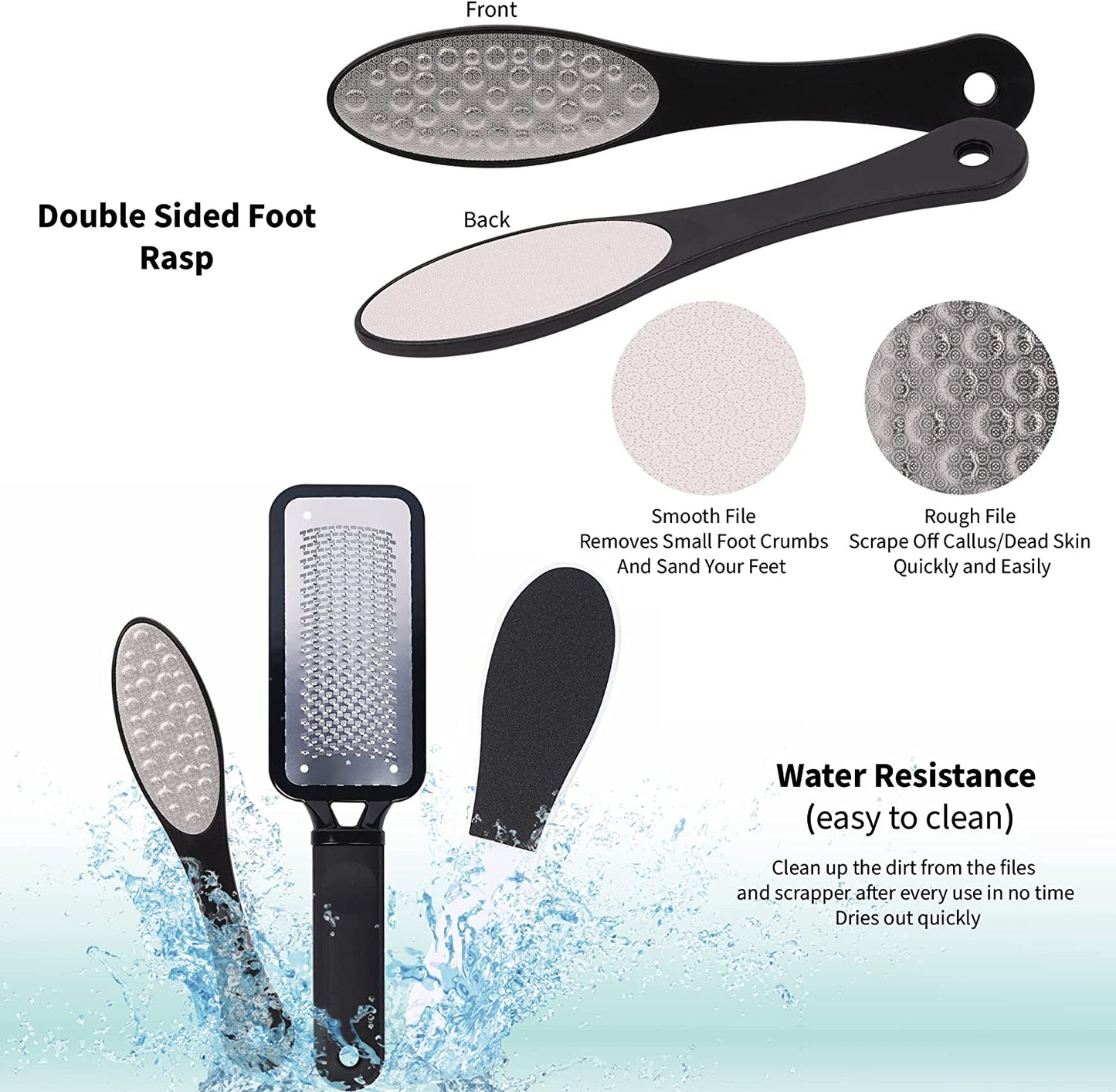 Riorre Ultimate Foot File Set