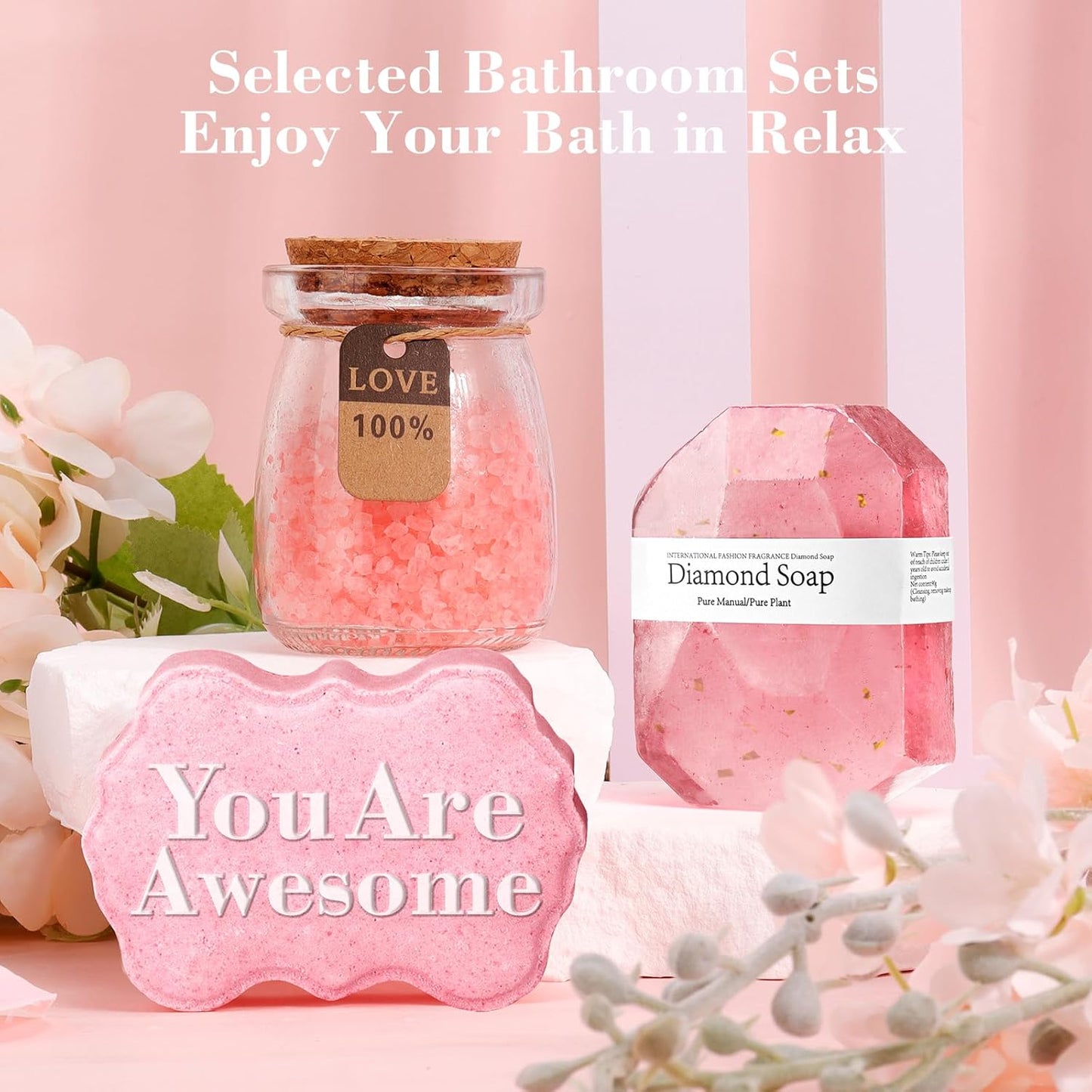 OFKAIS Birthday Spa Gift Basket