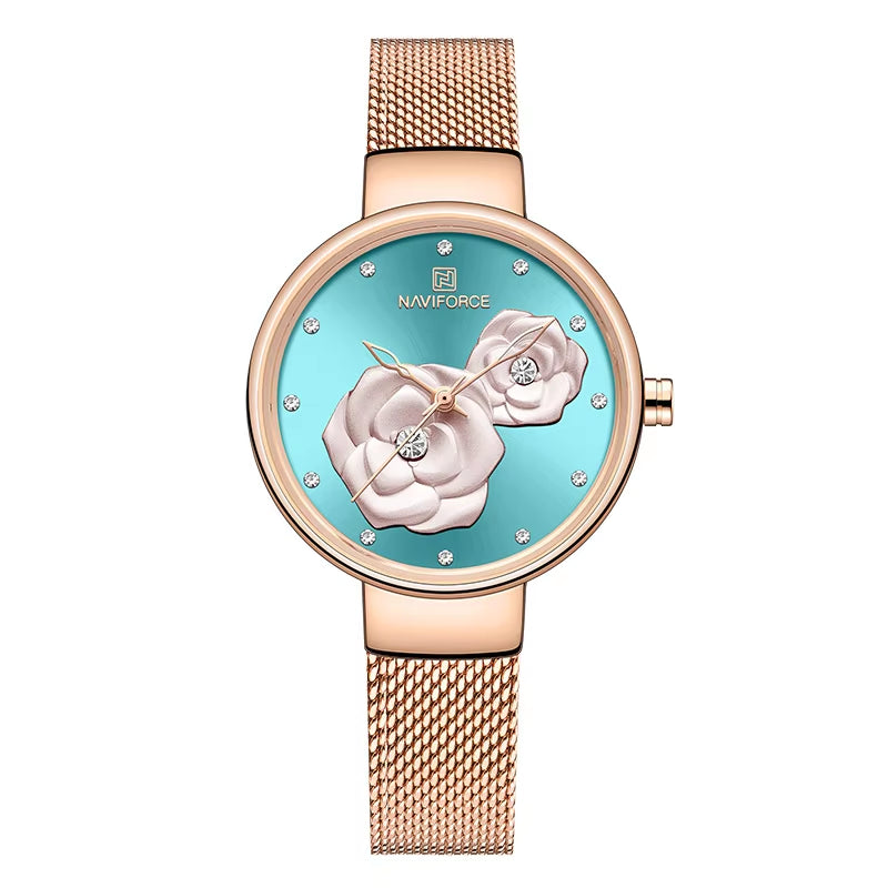 NAVIFORCE Elegance Rose Gold Women’s Watch