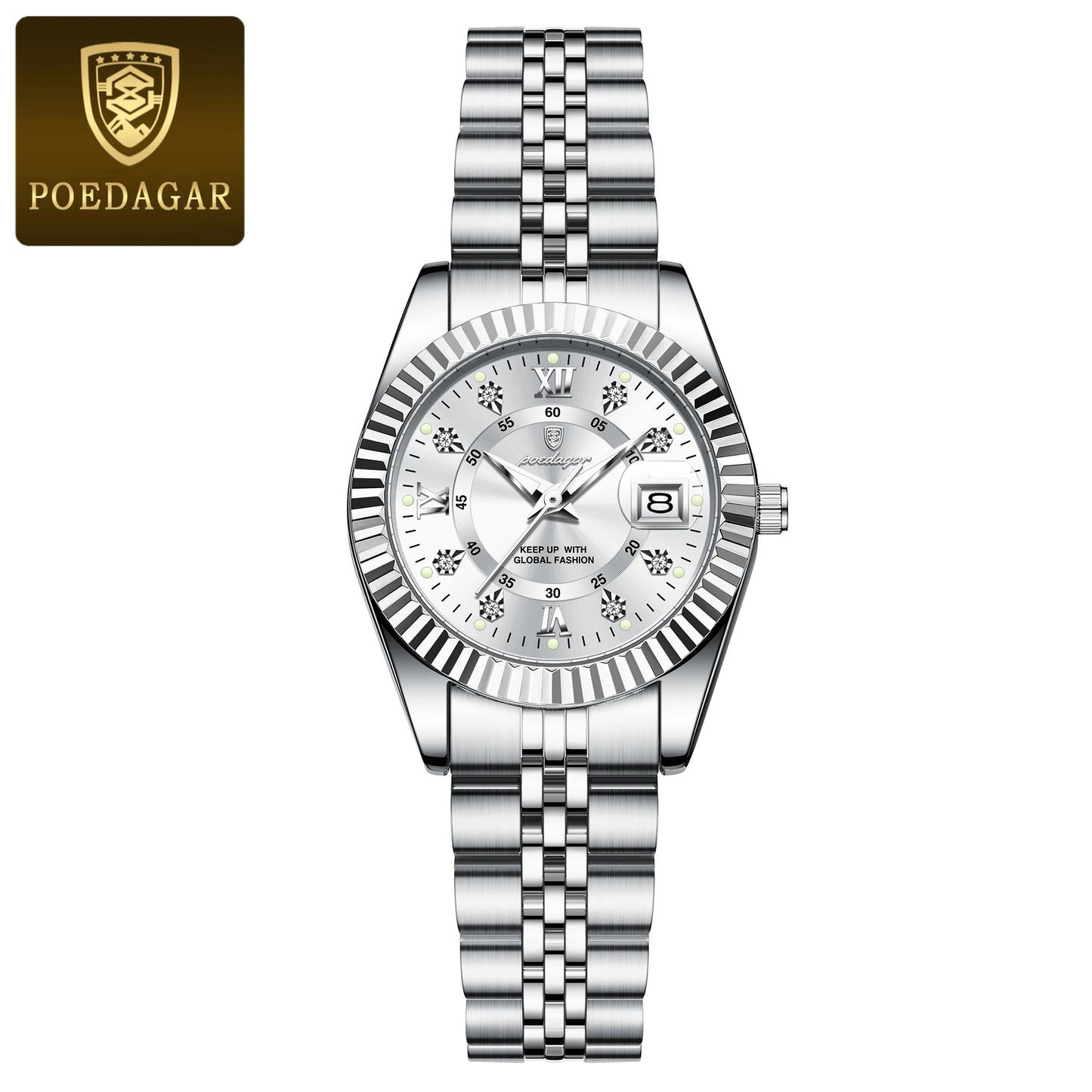 Elegant Timeless Women’s Watch — Waterproof, Luminous & Stylish