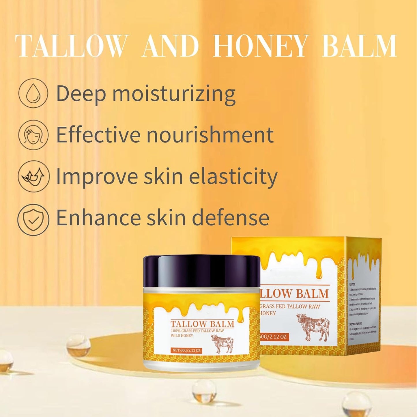 Tallow & Honey Balm
