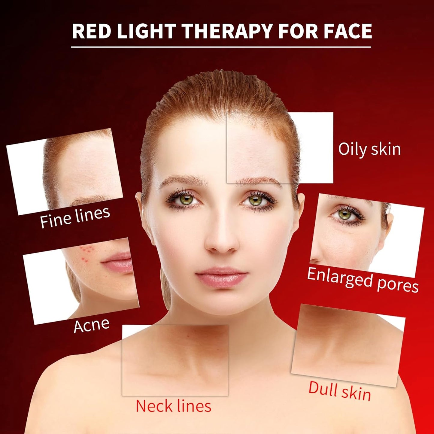 7-Color LED Red Light Therapy Mask