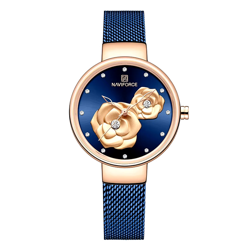 NAVIFORCE Elegance Rose Gold Women’s Watch
