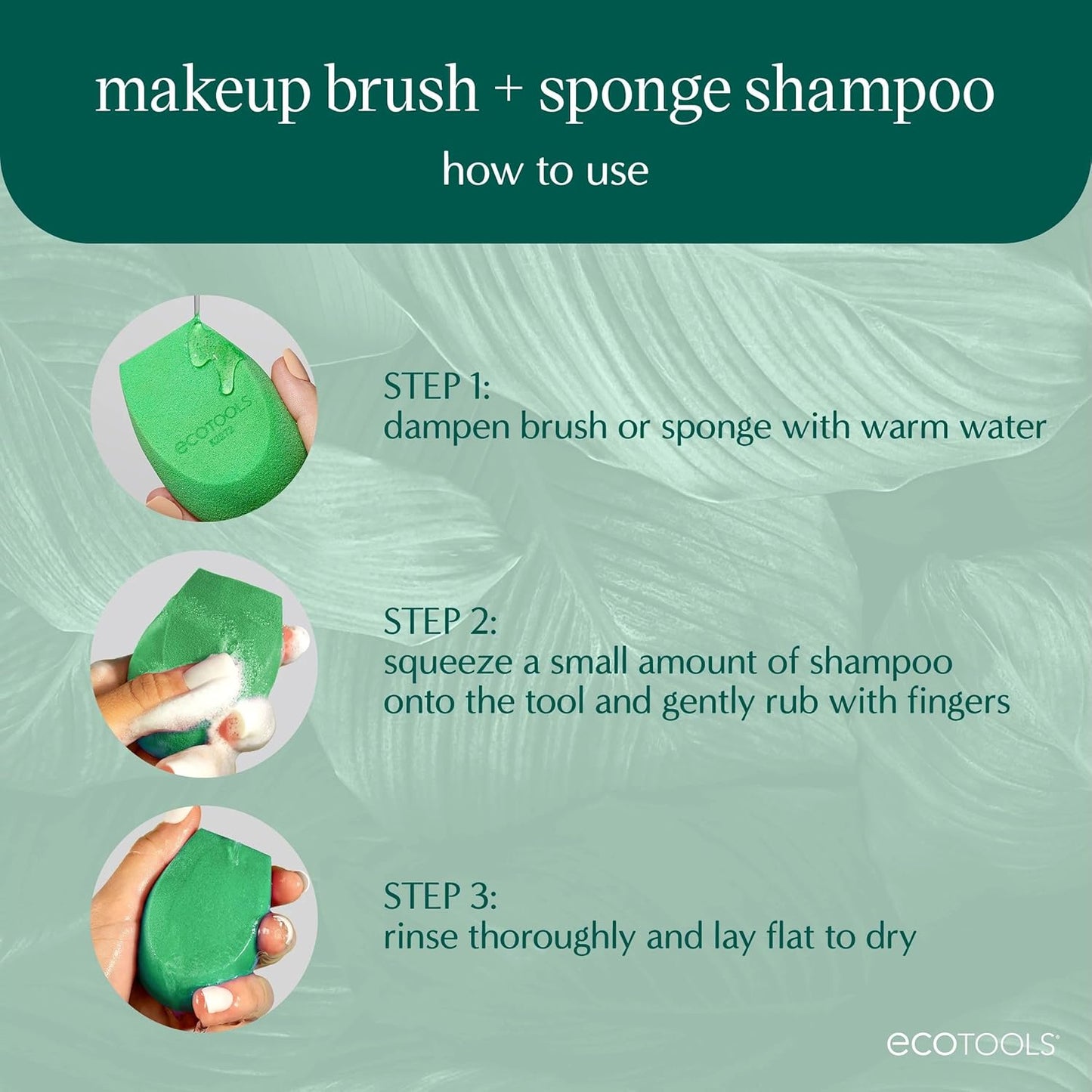 EcoTools Makeup Brush + Sponge Shampoo