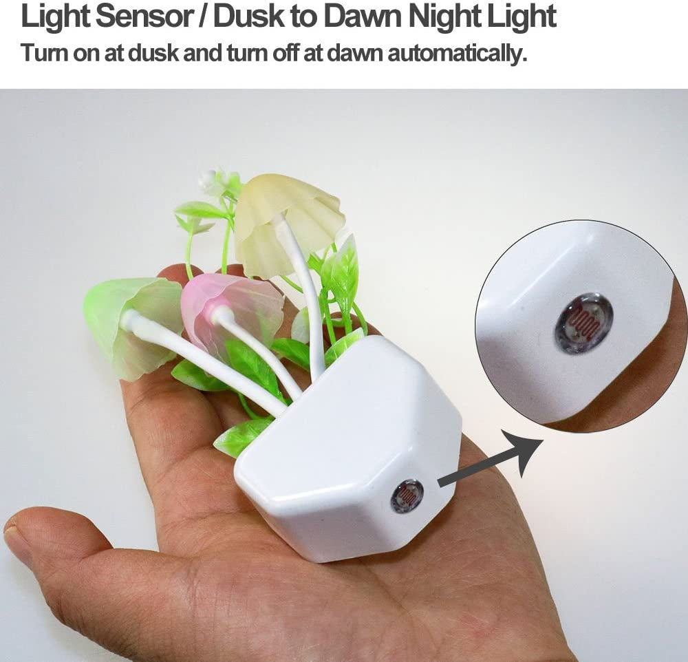 AUSAYE Color-Changing LED Night Lights