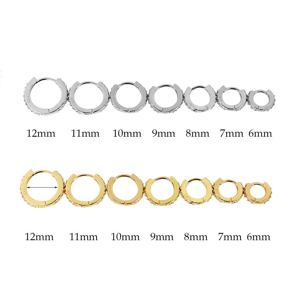 LuxeGlow Unisex Hoop Earrings