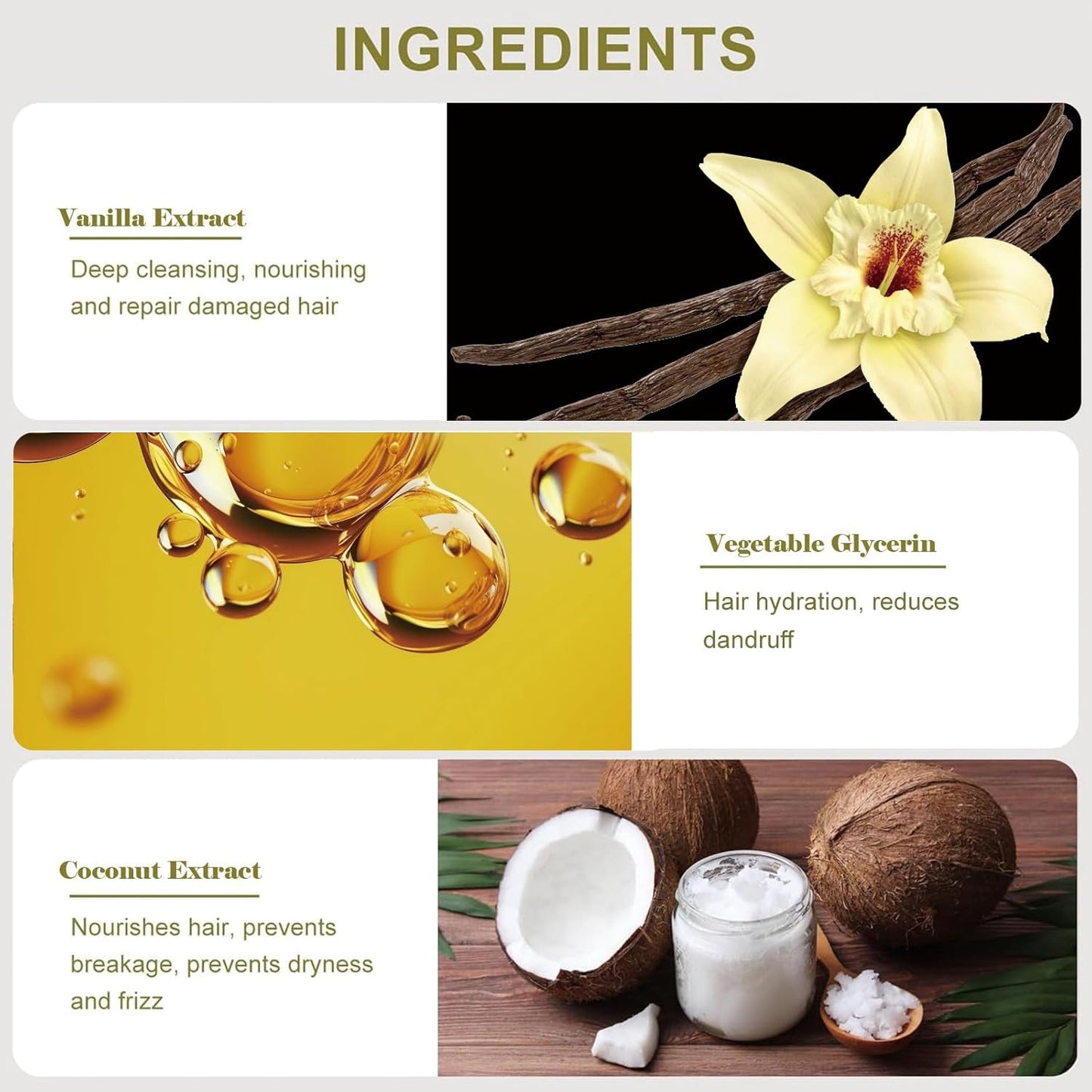 Tropical Bliss Vanilla Coconut Shampoo Bar