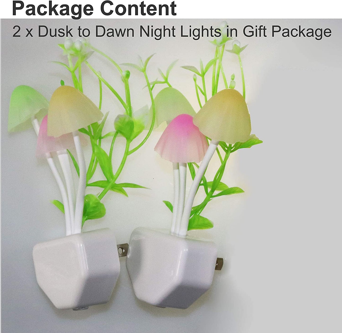 AUSAYE Color-Changing LED Night Lights