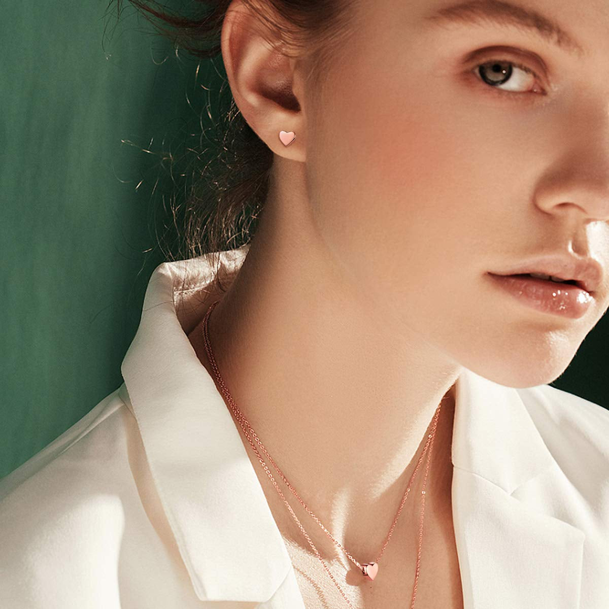 Everly™ Dainty Heart Jewelry Set