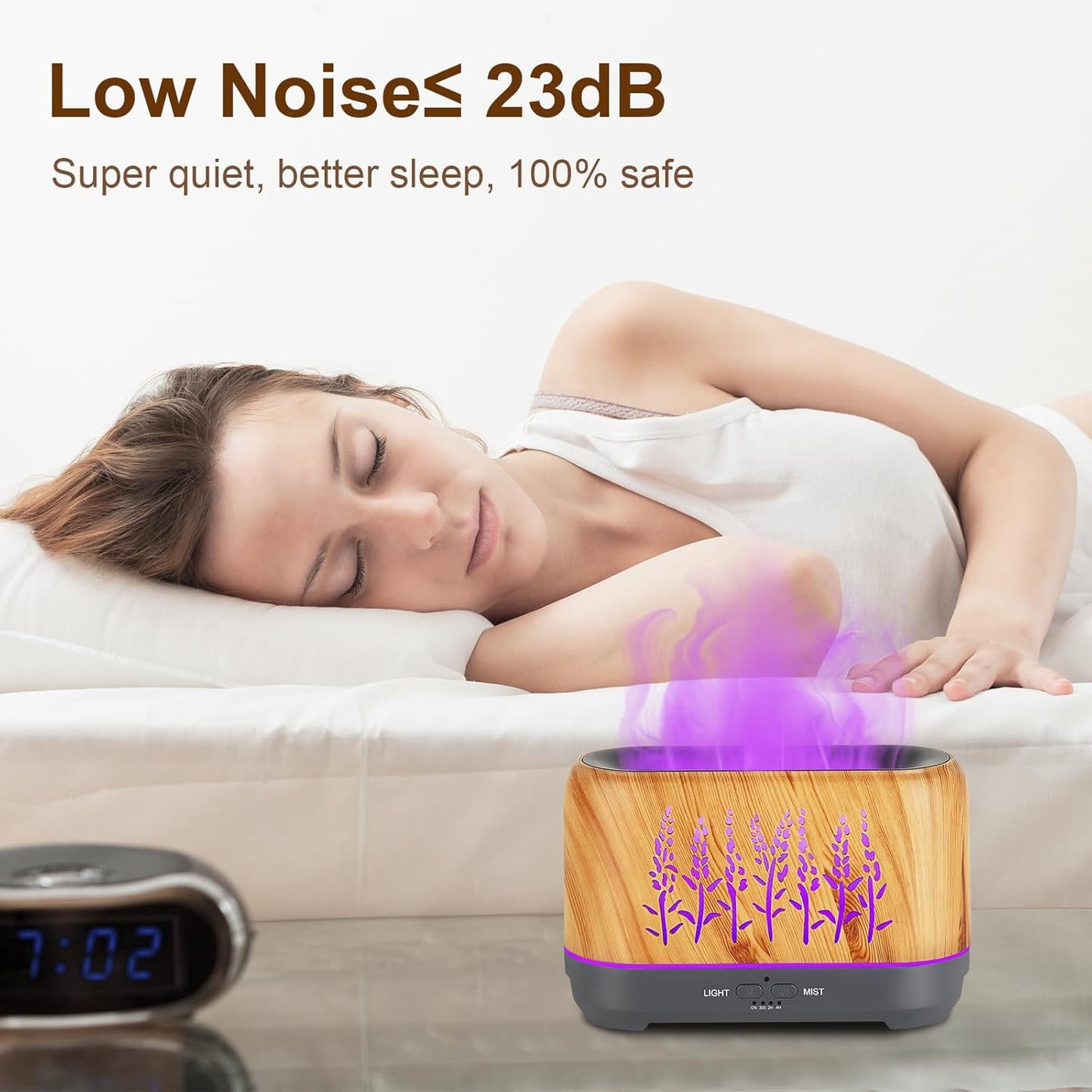 AromaFlame™ Essential Oil Diffuser & Humidifier