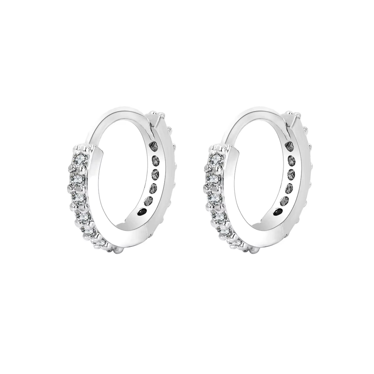 LuxeGlow Unisex Hoop Earrings