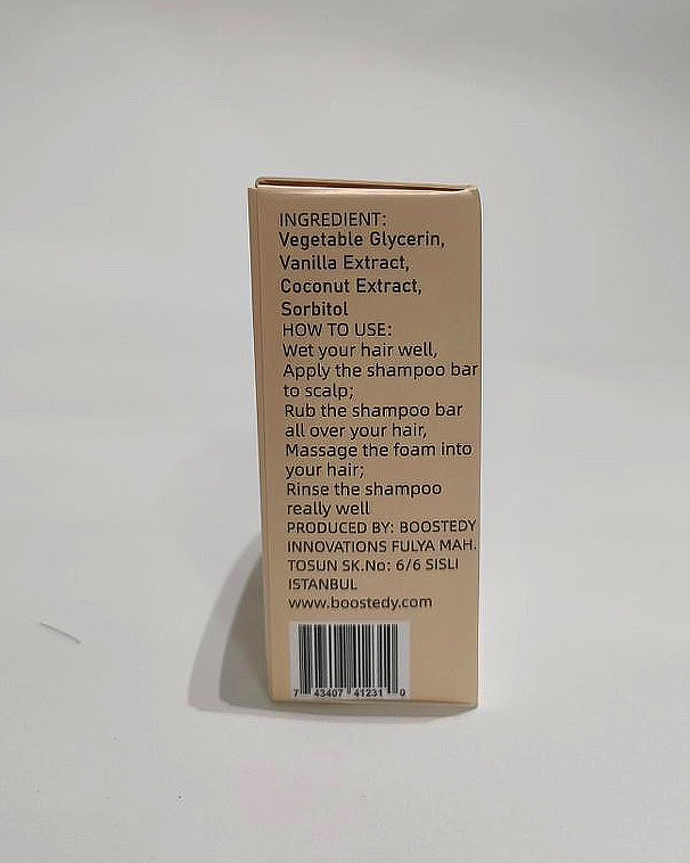 Tropical Bliss Vanilla Coconut Shampoo Bar