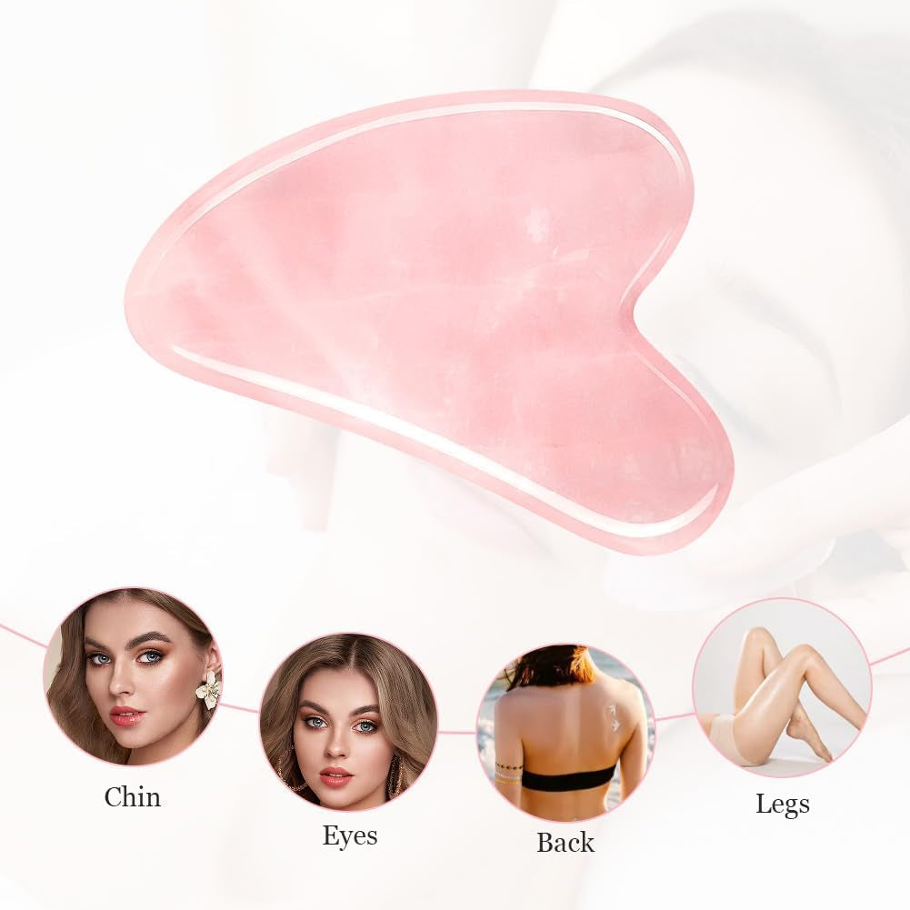 URAQT Stainless Steel Gua Sha Facial Tool