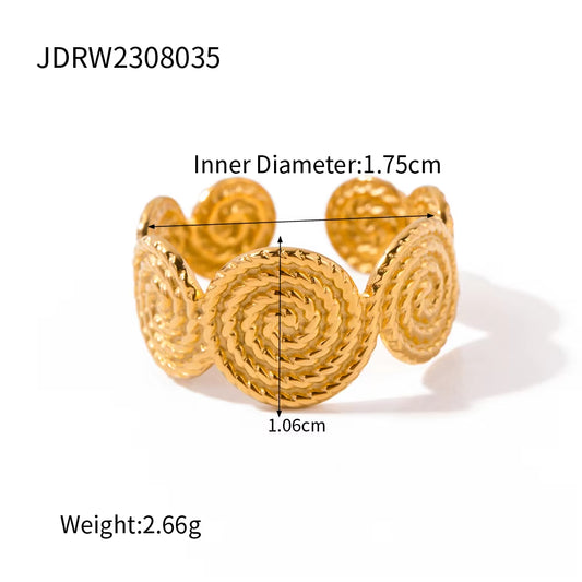 Uworld Radiance 18K Gold Stainless Steel Necklace