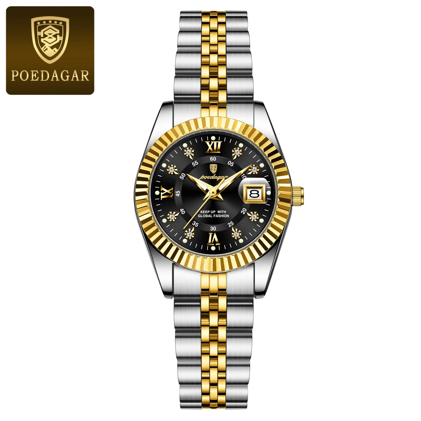 Elegant Timeless Women’s Watch — Waterproof, Luminous & Stylish