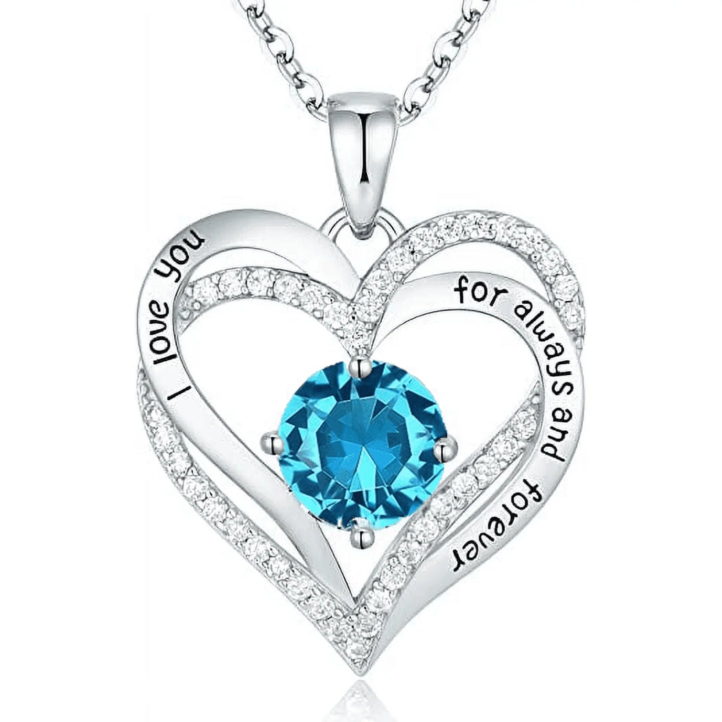 Forever Love Double Heart Necklace