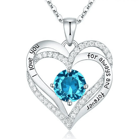 Forever Love Double Heart Necklace