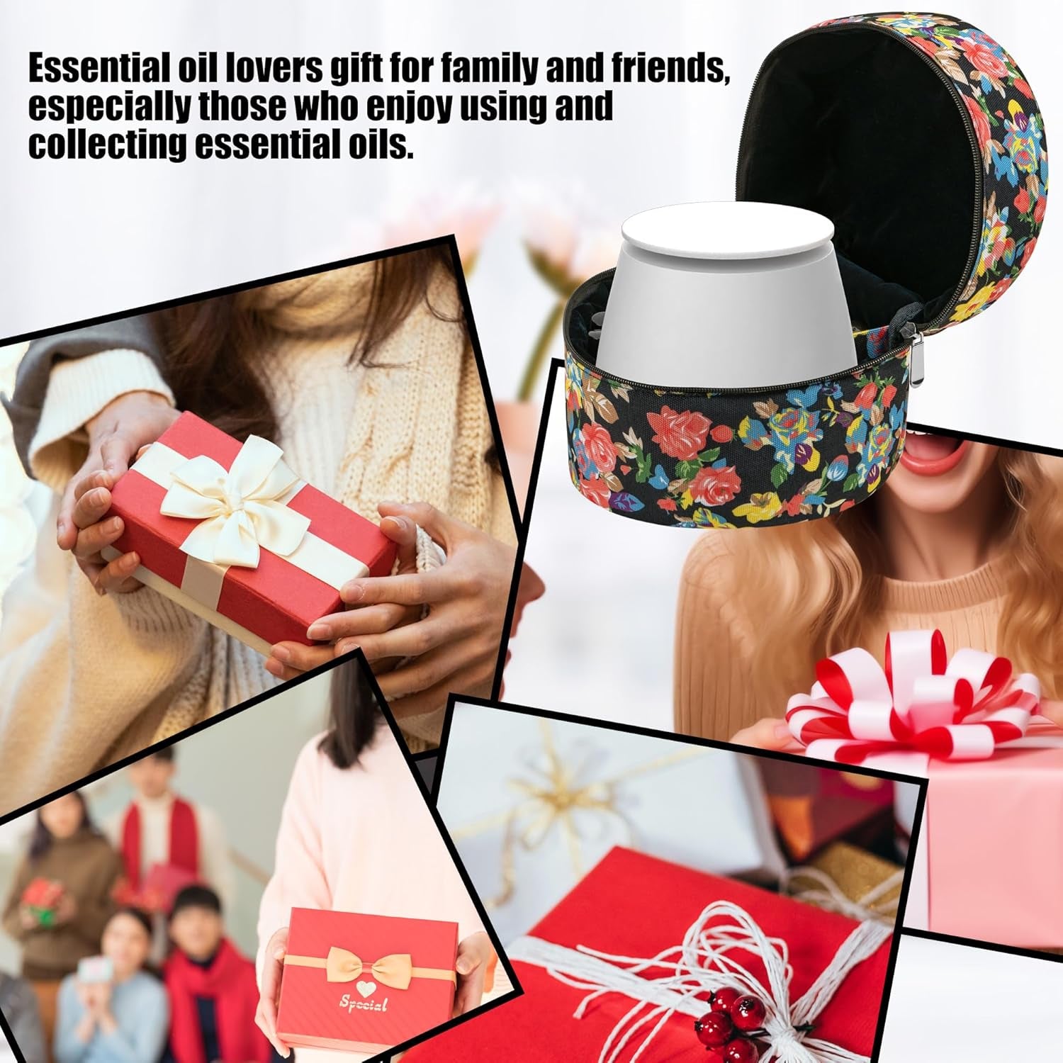 AromaGuard™ Essential Oils & Diffuser Travel Case
