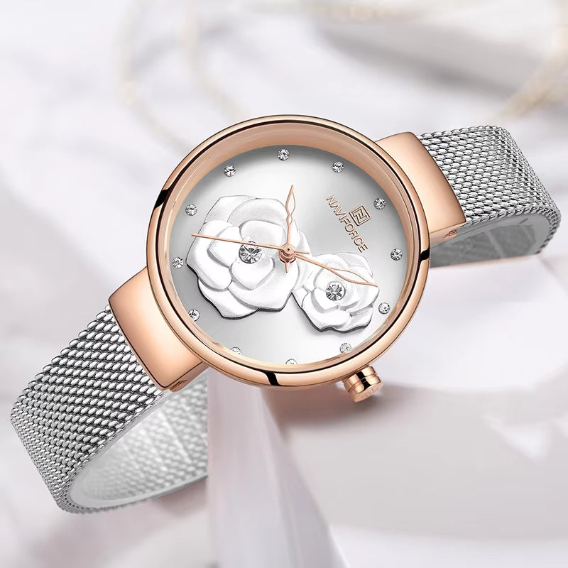 NAVIFORCE Elegance Rose Gold Women’s Watch