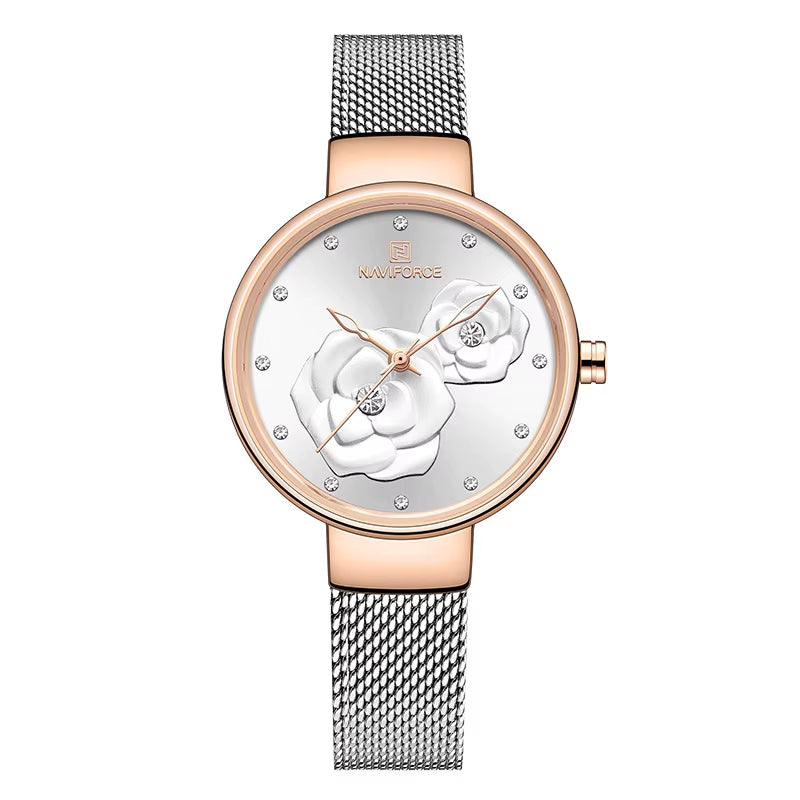 NAVIFORCE Elegance Rose Gold Women’s Watch