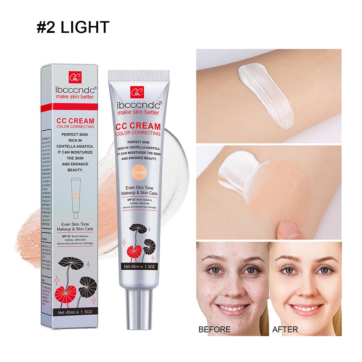 Centella Glow CC Cream – All-in-One Coverage & Care