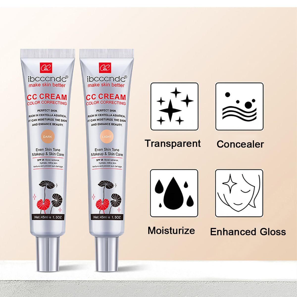 Centella Glow CC Cream – All-in-One Coverage & Care
