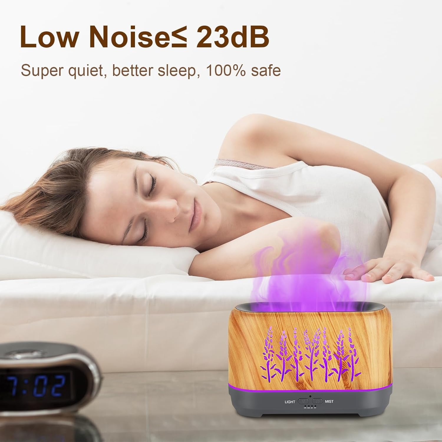 AromaFlame™ Essential Oil Diffuser & Humidifier