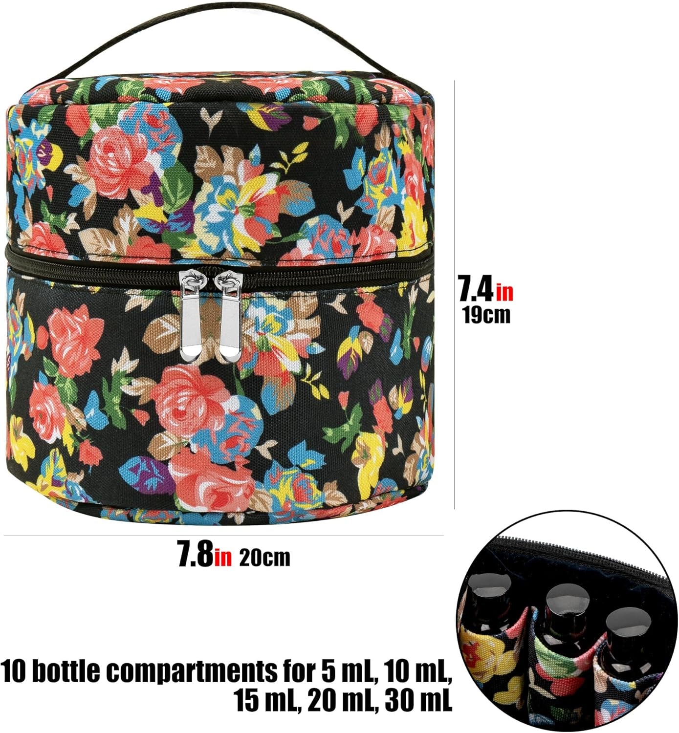 AromaGuard™ Essential Oils & Diffuser Travel Case