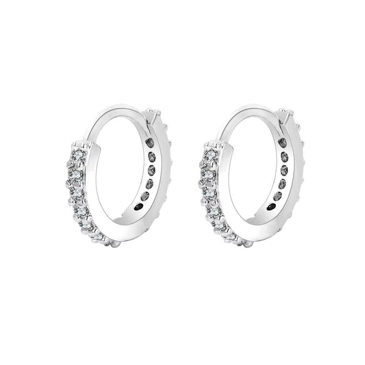 LuxeGlow Unisex Hoop Earrings