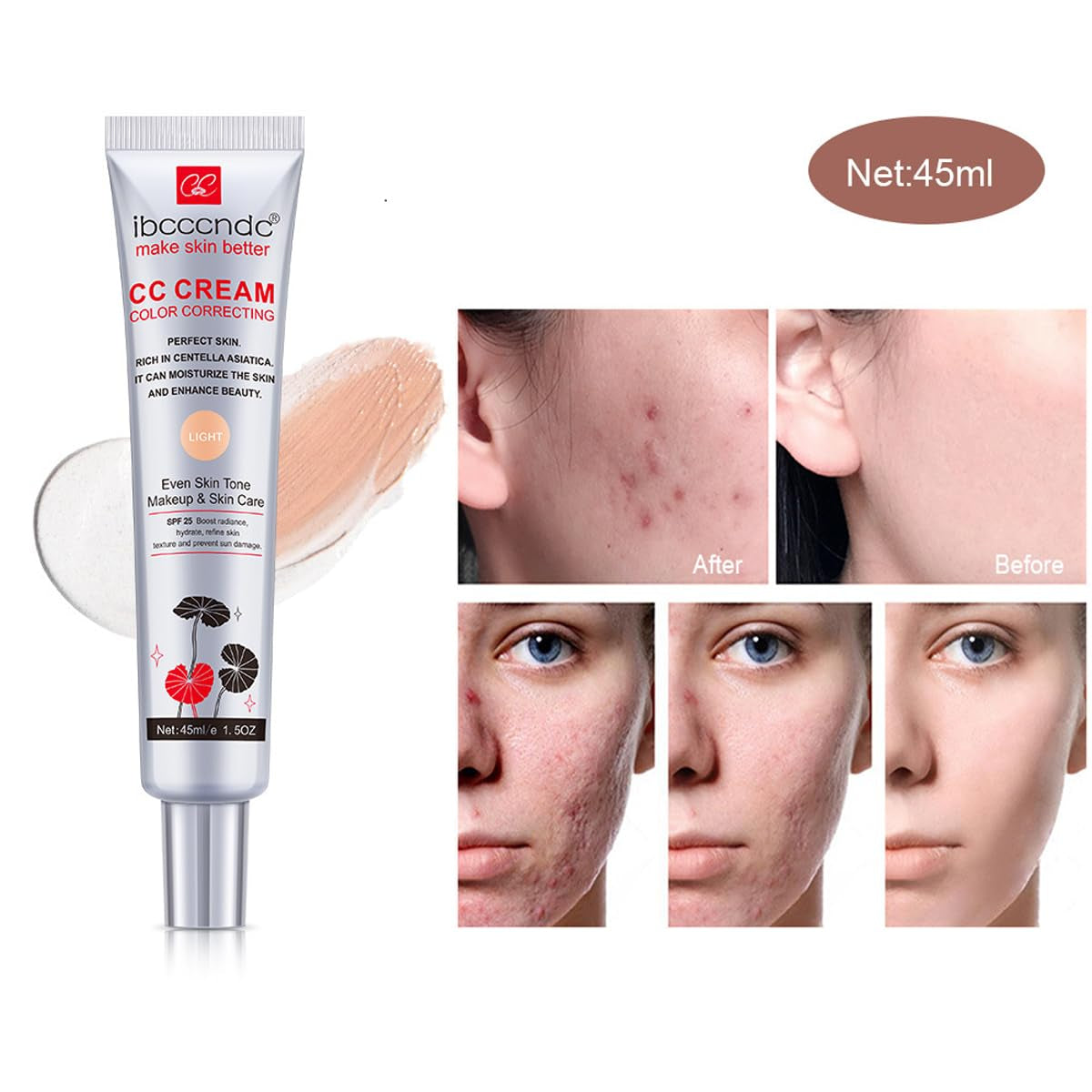Centella Glow CC Cream – All-in-One Coverage & Care