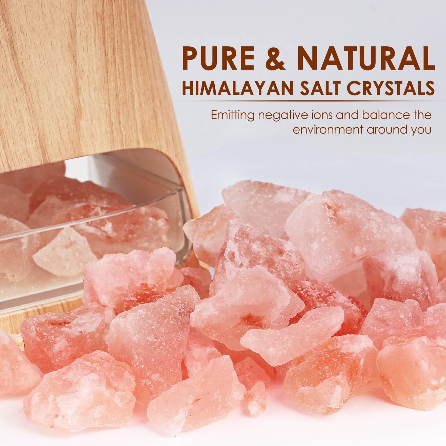 LumiGlow™ Himalayan Salt Lamp & Aromatherapy Diffuser